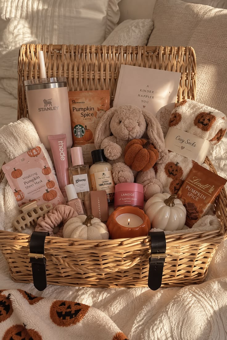 Boo basket cosy d'automne